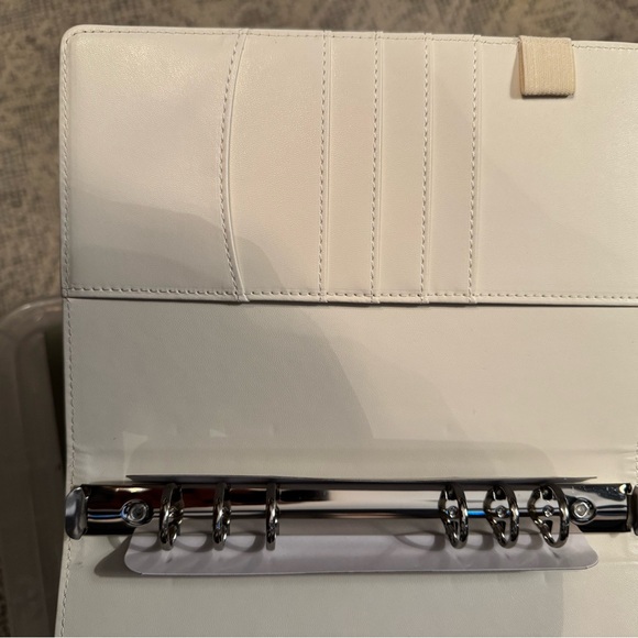 A5 checkered journal notebook White/White - Picture 4 of 6